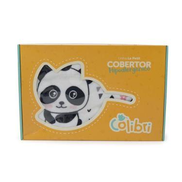 Imagem de Cobertor Bebê Enxovais Colibri Le Petit - 4855, Panda Rosa