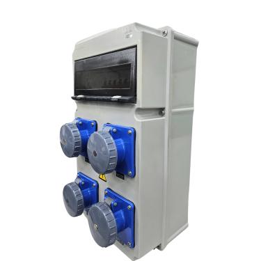 Imagem de Quadro Sobrepor C/ IDR SDR63A C/ 4 Tomadas Ind. S4049W IP-67 Cód. S1812202 – Steck Quadro Sobrepor C/ IDR SDR63A C/ 4 Tomadas Ind.  S4049W IP-67 Cod. S1812202 – Steck