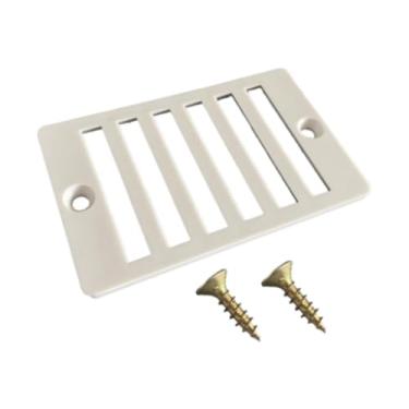 Imagem de Whtkoph Saída de Transbordamento de água para Piscina SP-1019BA, Drenagem de água de Piscina de Fácil Instalação, Resistente, com Parafusos, Ralo de Piso