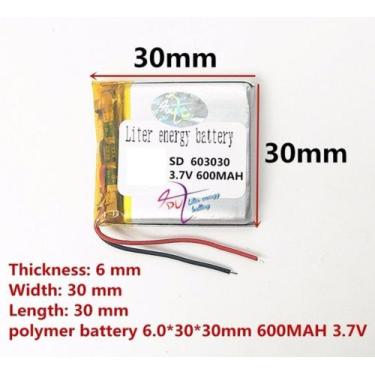 Imagem de Bateria 3.7v 600 Mah  Fone Tune 600bt 603030  - - bgb