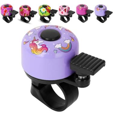 Imagem de Kutrick Campainha De Bicicleta Infantil - Para Crianças, Meninos, Meninas E Adultos, 120 Db, Anel Clássico Mini Alto, Design Moderno Com Som Nítido Claro, Mtb, Bmx, Urbana, Scooter Acessórios Crianç