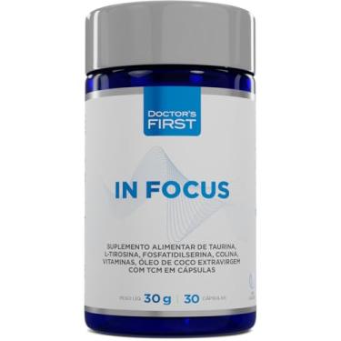 Imagem de FosfatidilSerina + Taurina + Colina + foco e concentração - 30 cápsulas - Doctor's First- IN FOCUS