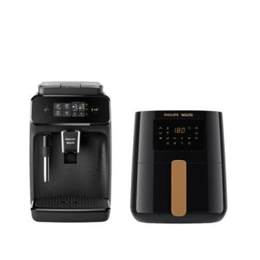 Imagem de Cafeteira Série 2300 + Airfryer Wi-Fi Série 5000 - Philips Walita, 220