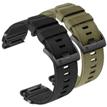 Imagem de Zeit Diktator Pulseiras de relógio de ajuste rápido de 26 mm compatíveis com Garmin Fenix 8-51 mm Tactix 7 Pro/Fenix 7X Pro/7X/6X Pro/5X pro/5X/Descent MK2 MK1 Tactix Delta/Enduro 2 3 pulseira de
