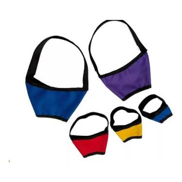 Imagem de Focinheira Nylon Cães Banho Tosa Tamanhos 1 A 5 - Lipet