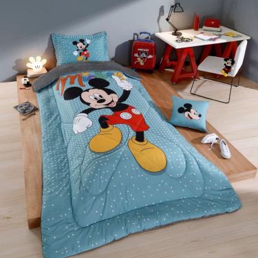 Imagem de Edredom De Plush Infantil Disney Mickey Home 160x240cm - Plush Mickey Home