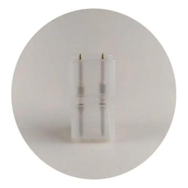 Imagem de Kit 5 Emenda Reta P/Mangueira Led Chata 5050 2 Vias