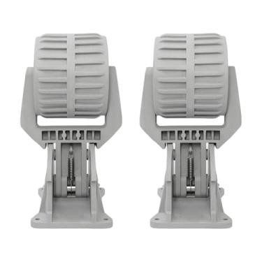 Imagem de Generic Rodas de lançamento de barco inflável giram para as rodas de bote ajustáveis ​​de popa para caiaques infláveis ​​para barcos de pesca caiaques