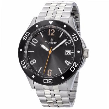 Imagem de Relógio CHAMPION masculino aço prata CA31195T