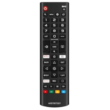 Imagem de AKB75675301 Controle remoto substituído para LG TV AKB75675311 43LM6300PLA 32LM6300PLA 32LM630BPLA 50UM7500PLA 43UM7000PLA 43UM71007LB 43UM71000PLA PLB 43UU M7390PLC 43UM7400PLB 49UM7000PLA
