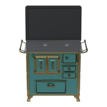 Imagem de Fogao a Lenha GII N 1 Renaissance Turquesa SE