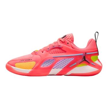 Imagem de Tênis de basquete feminino Jordan Heir Series Be Seen (Hot Punch/Laranja Laser/Ciber/Preto), Hot Punch/Laser Orange/Cyber/Preto, 40