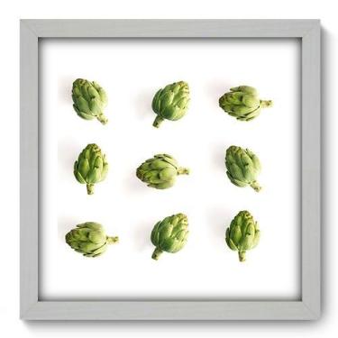 Imagem de Quadro Decorativo - Alcachofra - 33cm x 33cm - 009qncbb - Allodi