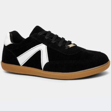 Imagem de Tênis Vizzano Carmução Feminino - Preto e Branco, 35