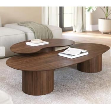 Imagem de Mesa de Centro Madeira Organica (Castanho)