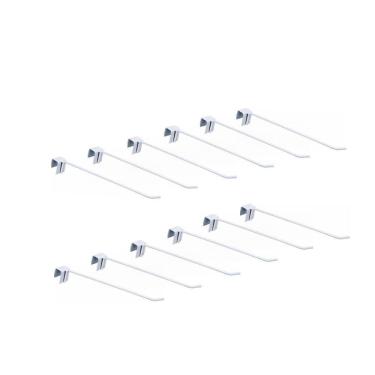 Imagem de 12 Ganchos Organizadores Simples 30Cm New Plus Sa Gôndolas