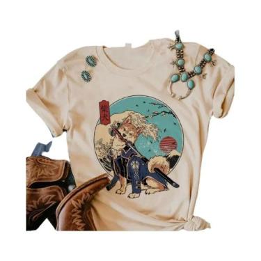 Imagem de Camiseta Feminina De Verão Gilmore Girls Manga Gráfica Harajuku De Man