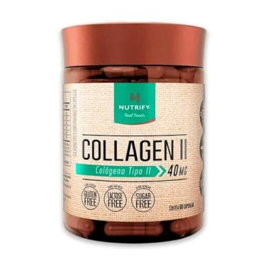 Imagem de Colágeno Tipo 2 Collagen II Nutrify 60 Cápsulas