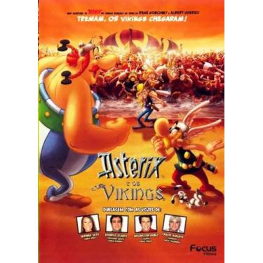 Imagem de DVD Asterix E Os Vikings Tremam Os Vikings Chegaram Original - Focus