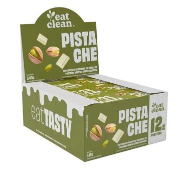 Imagem de Barrinha de Proteina - 12 Barras 45g Pistache - Eat Clean-Masculino