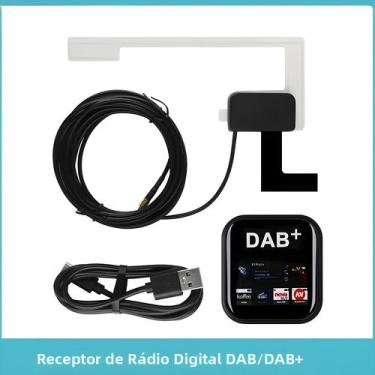 Imagem de Rádio De Carro Universal Android Com GPS E Receptor Estéreo Com Antena