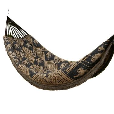 Imagem de Rede de Dormir Casal Indiana Gigante 4m Reforçada – Confortável, Decorativa e Ideal para Varanda e Jardim (REDE JEANS MAIS SIMPLES)