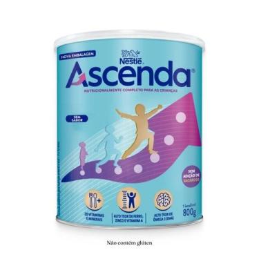 Imagem de Suplemento Ascenda Sem Sabor 800g, Sem sabor