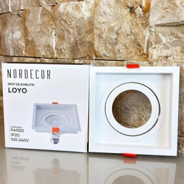 Imagem de Spot Recuado Nordecor Par20, Branco
