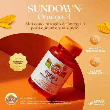 Imagem de Suplemento Alimentar Sundown Ômega 3 Odorless 72 Cápsulas