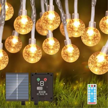 Imagem de Luzes solares de corda Goodea.fun 56FT 100LED com IP65 remoto