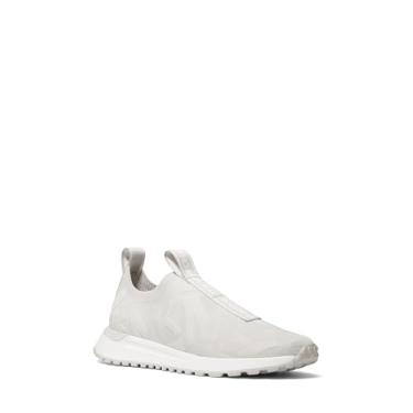 Imagem de Michael Kors Tênis feminino de malha sem cadarço, Alumínio., 36