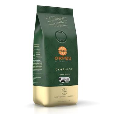 Imagem de Orfeu Café Orgânico em Grãos, 100% Arabica, Torra Média, 250 g