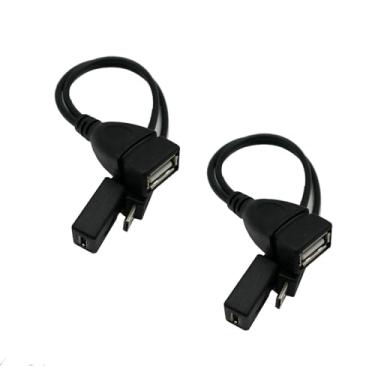 Imagem de Traovien Adaptador micro USB para USB 2 em 1 de 15 cm (cabo OTG + cabo de alimentação) para Fire Stick 4K/dispositivos host/PlayStation Classic etc. (2 peças)