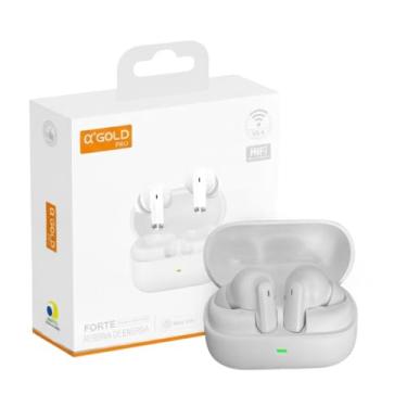 Imagem de Fone de ouvido Bluetooth 5.4 – Áudio Imersivo, Cancelamento de Ruído e Bateria Longa Duração | Fone de Ouvido Sem Fio para iOS e Android, controle de toque e case magnetica (Branco)