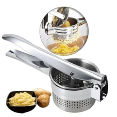 Imagem de Amassador de Batatas Manual, Utensílio de Cozinha para Esmagar e Espremer Legumes