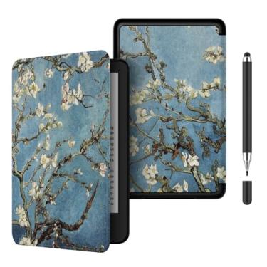 Imagem de Akacy Nova capa com padrão pintado para Kindle paperwhite16,8 polegadas, modelos M2L3EK. Leve e segura para água, capa protetora dobrável geração 2021 versão (4)