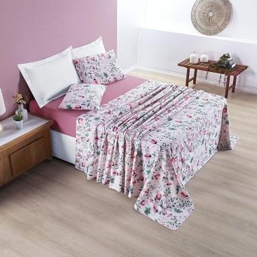 Imagem de Jogo De Cama Avere 200 Fios Queen 04 Peças 100% Poliéster - Bothanica