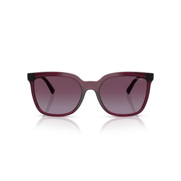Imagem de Óculos de Sol Vogue Eyewear 0VO5633SB 29898H Tam 56 / Vermelho - Lentes Roxo Gradiente
