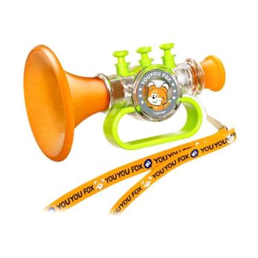 Imagem de Almencla Brinquedos de apito para crianças, brinquedos musicais com formato de trombeta, educativos para crianças pequenas, presentes de Natal para bebês