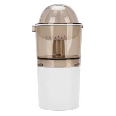 Imagem de Jiawu Espremedor de Laranja Elétrico, Máquina Poderosa e Silenciosa para Acampamento Portátil Doméstico, Espremedor de Frutas Cítricas Removível para Aventuras Ao Ar Livre, PP, 1 X