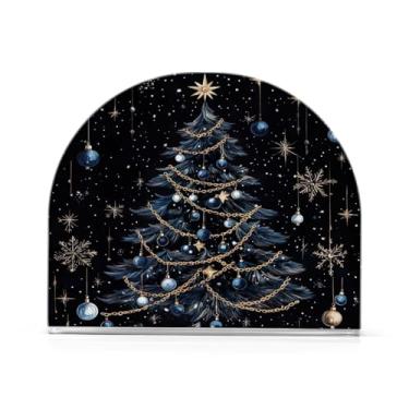 Imagem de Porta-guardanapos de árvore de Natal para mesas - Porta-guardanapos para cozinha, porta-guardanapos de mesa, porta-guardanapos de coquetel, porta-guardanapos de papel384