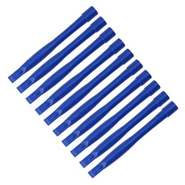 Imagem de Kit de reparo de ferramentas de abertura profissional de plástico com 10 peças, azul para celular, tablet, laptop, notebook