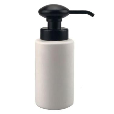 Imagem de Porta Sabonete Liquido Porcelana Branco/Preto 18x8CM ZO0027