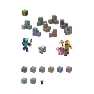 Imagem de Conjunto De Blocos Magnéticos STEM Montessori Brinquedos Sensoriais Pa