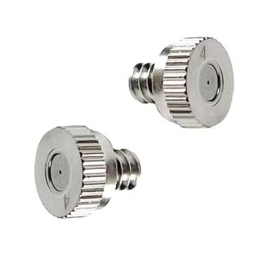 Imagem de 20 peças 10-24 UNC BAIXA PRESSÃO BAIXA DE BRONZE BAIXA MISTING BOCO DE BRONZE Orifício do Pulverizador de Água de Jardim de 0,1 mm a 1,0 mm (0,2 mm)