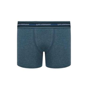 Imagem de Cueca Infantil Boxer Lupinho 141-003, Azul, P