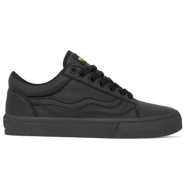 Imagem de Tênis Mad Rats Sintético Unissex Old School PU | All Black Cor:;Tamanho:40-Unissex