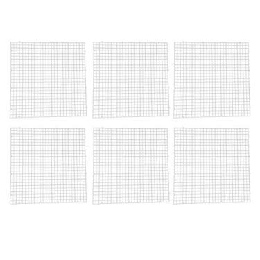 Imagem de Ainoli 6 peças de isolamento de tanque de peixes de aquário, filtro inferior, placa de grade, divisores, emenda de corte de caixa (30 * 30CM)