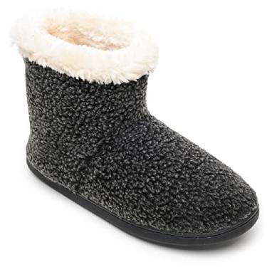 Imagem de Minnetonka Pantufa feminina Betty, Charcoal, X-Large