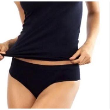 Imagem de Kit Com 4 Calcinhas Trifil Cintura Alta Sem Costura Ref.1971, Preto, M